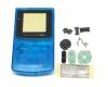 Game Boy Color complete shell with buttons - blue color